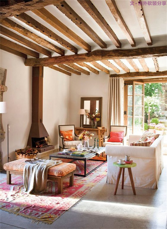 温暖如春的豪华冬日家居设计-12