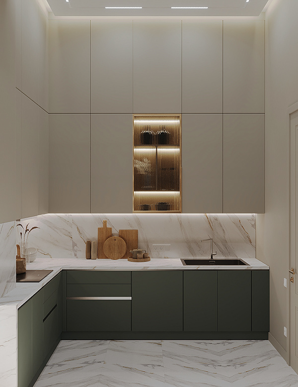 现代公寓室内设计丨亚美尼亚丨Nelly Manukian,toon.project-21