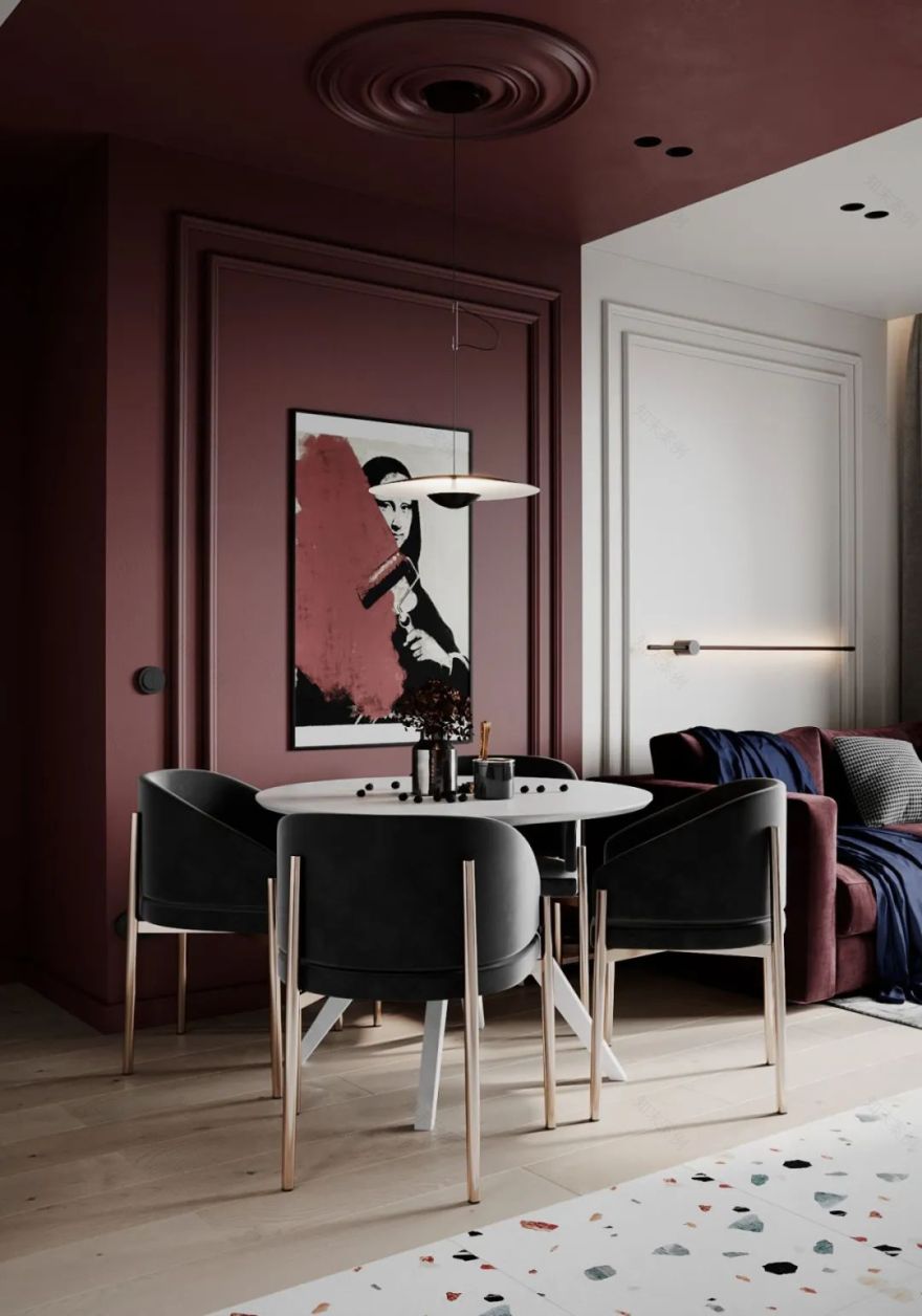 86㎡二居室公寓设计丨意大利丨意大利室内设计师Valeria Mahu-50