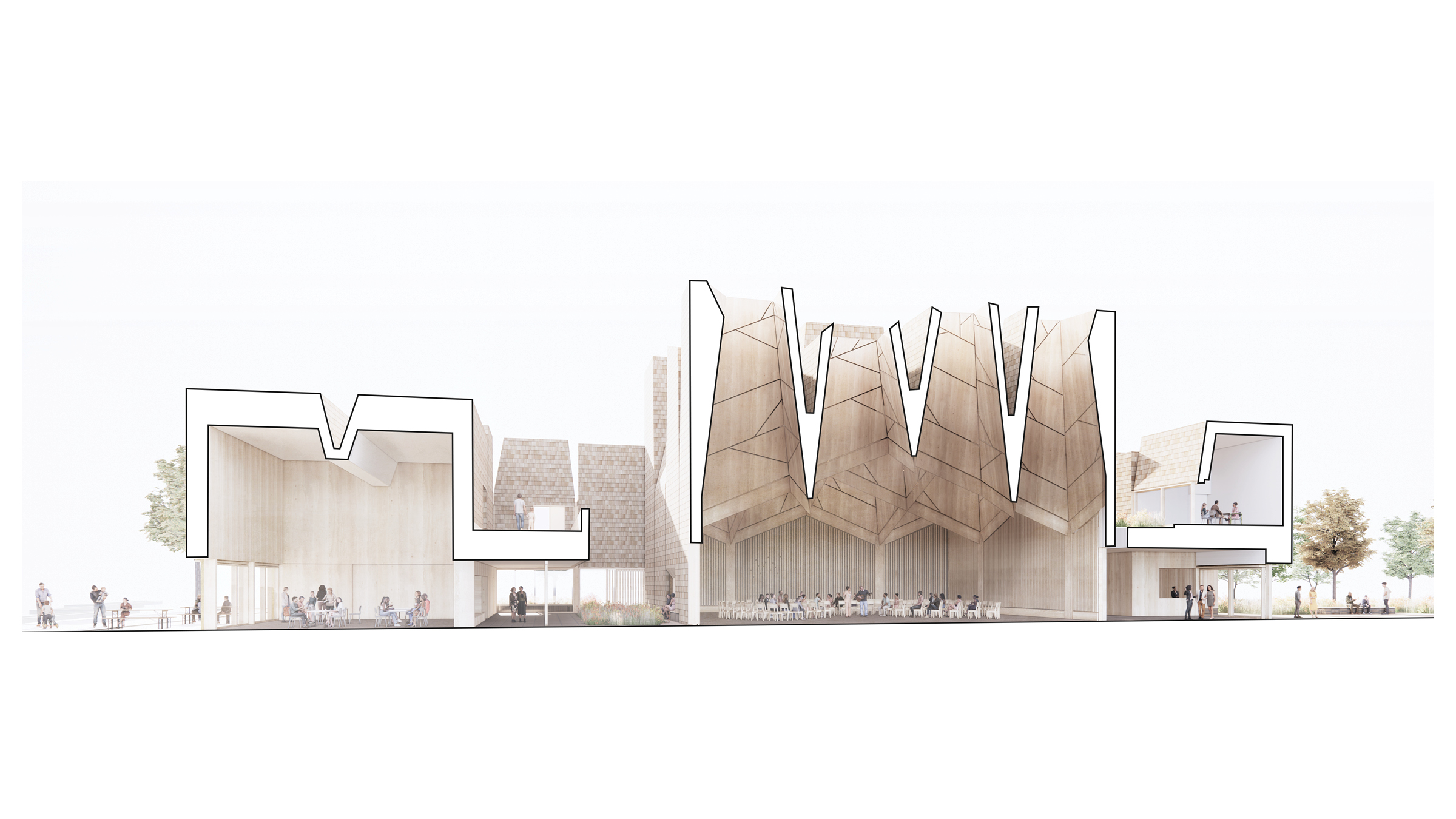 哥本哈根Ørestad 教堂丨丹麦哥本哈根丨Henning Larsen-25