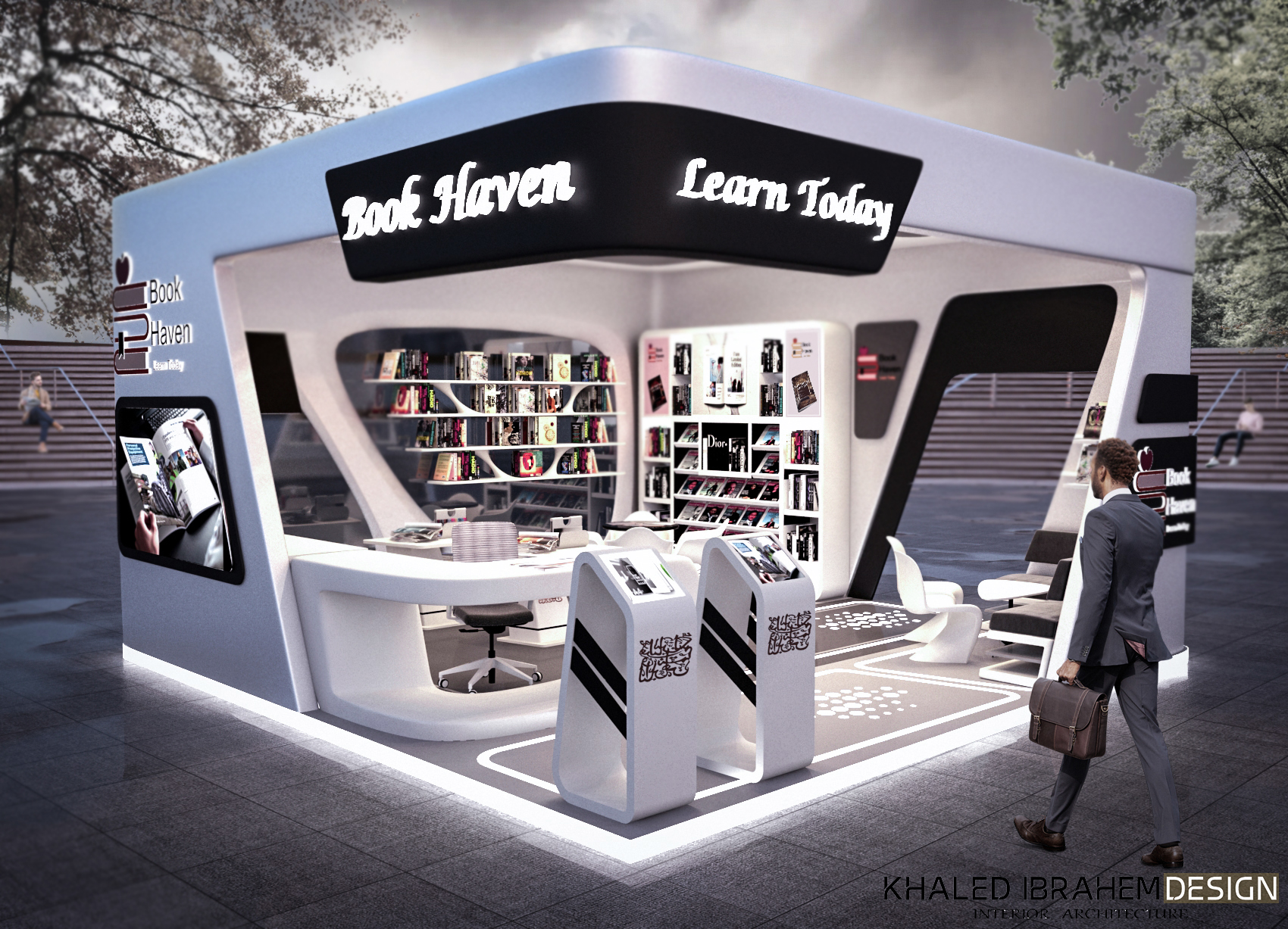 智能书店丨阿联酋迪拜-13