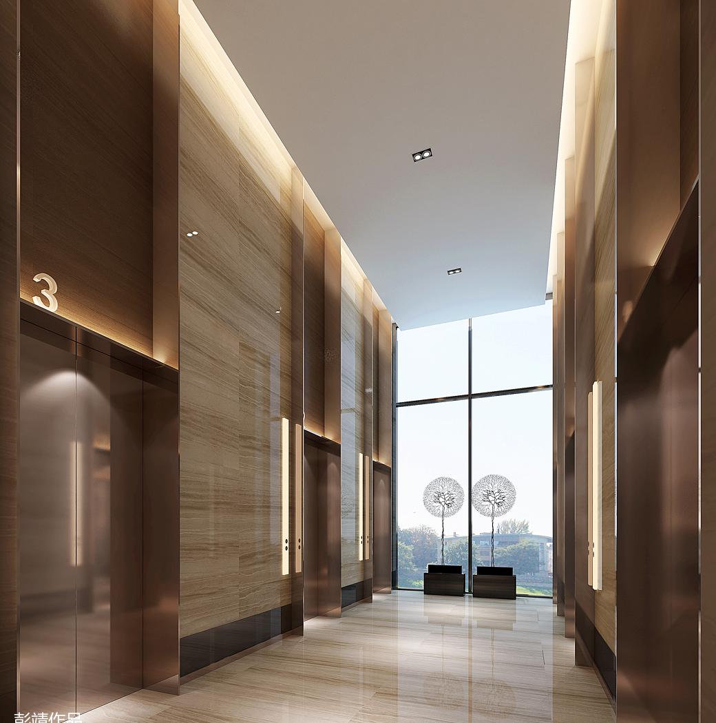 
盛南公馆公寓大堂 -2