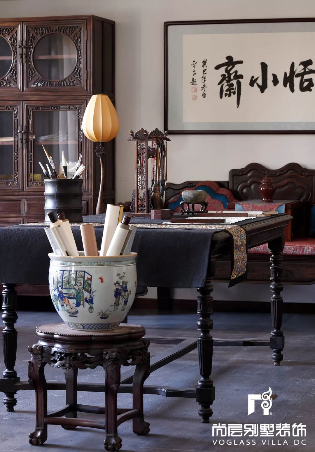 于书阁之间,显东方神韵-34