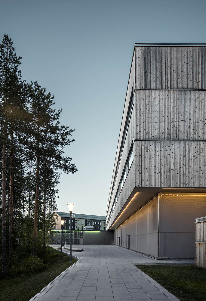 瑞典 Minerva 学校 · 透明与自然的和谐融合-22