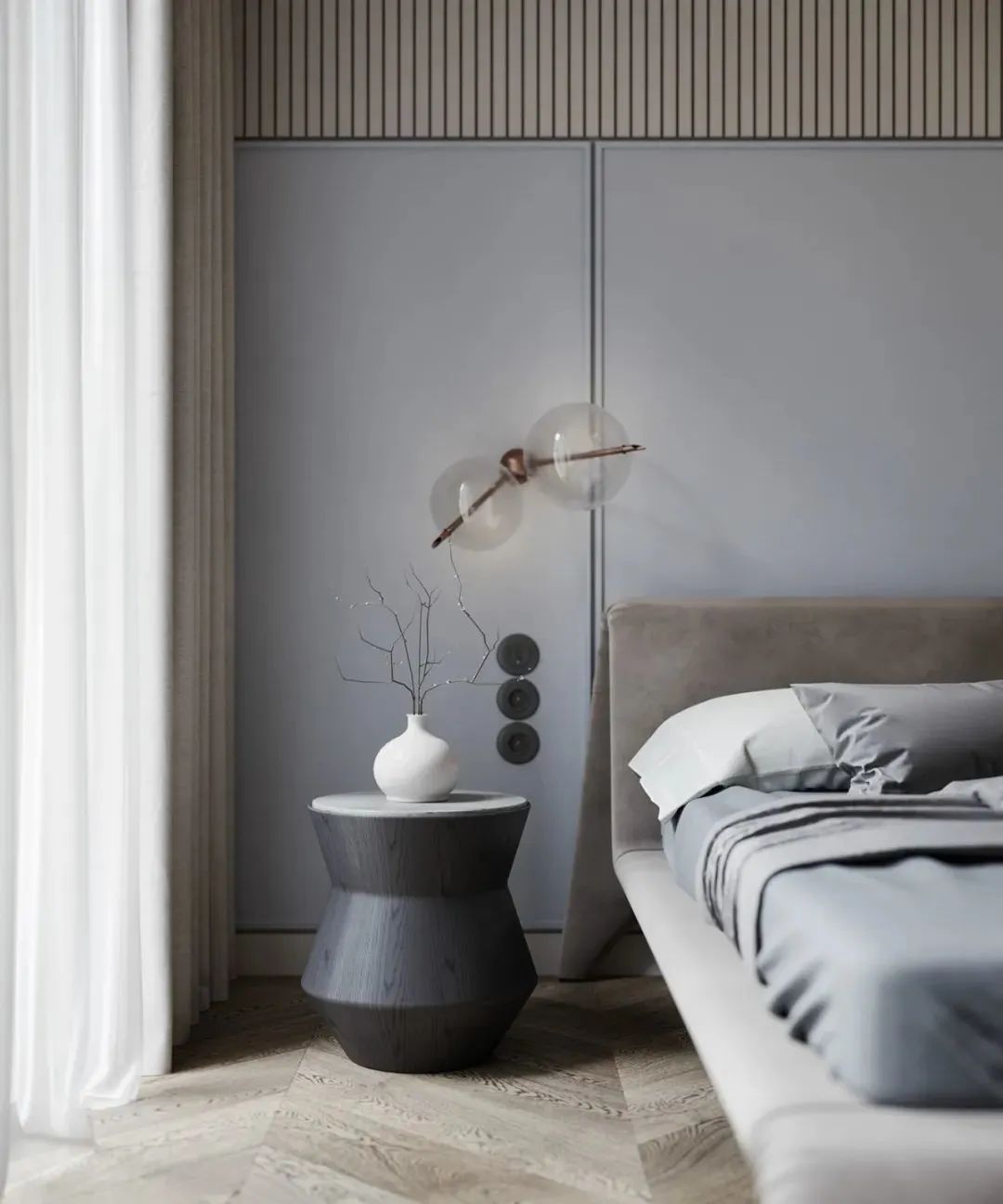 105㎡现代简约风住宅设计丨俄罗斯圣彼得堡丨Lizaveta Kuzmenka-41