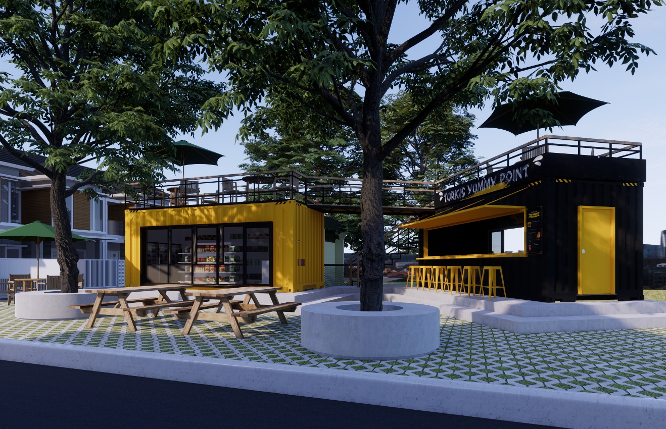 COUNTAINER BOX FOOD COURT YASMIN-1