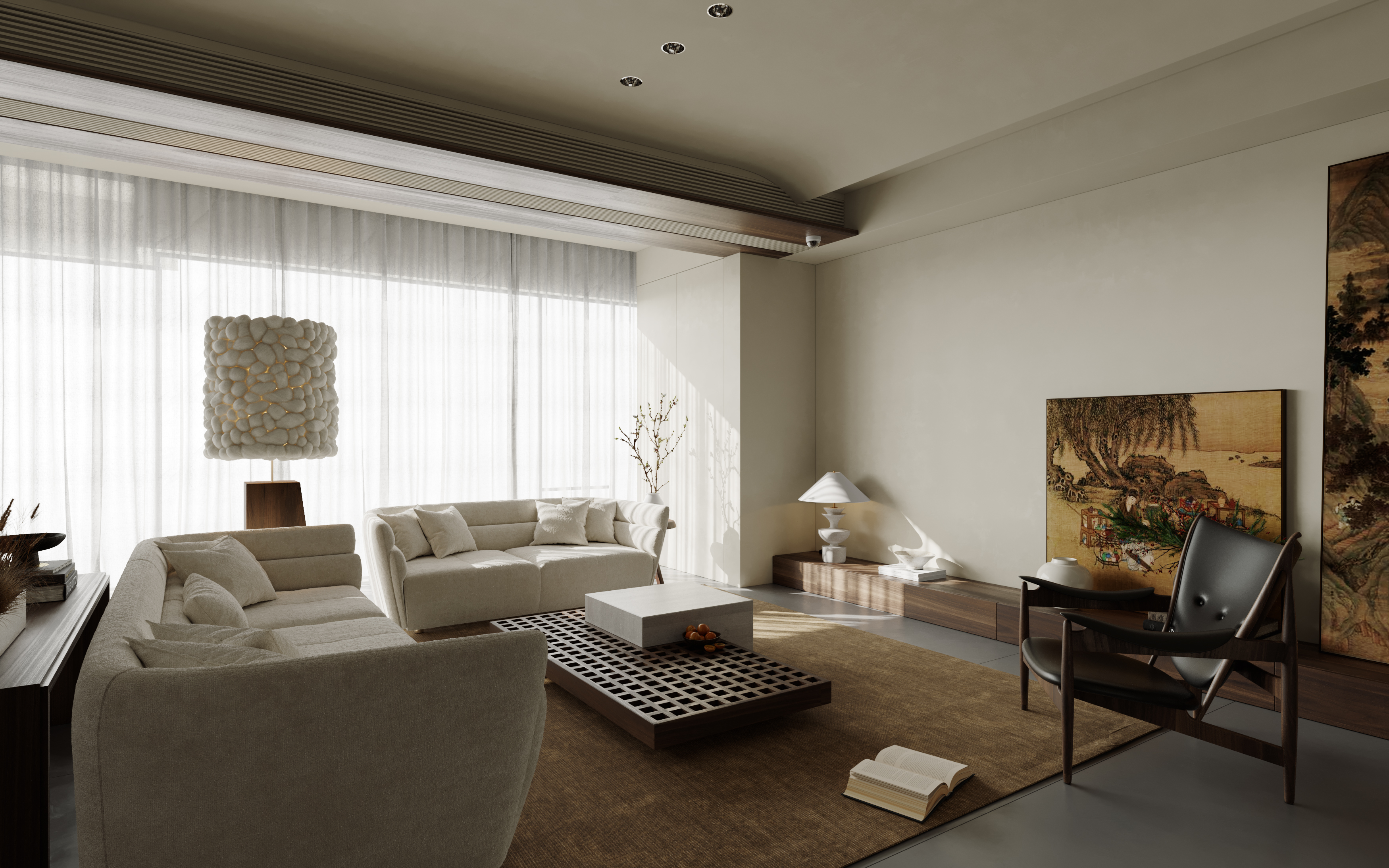 中古客厅,阴天卧室丨白刻-20