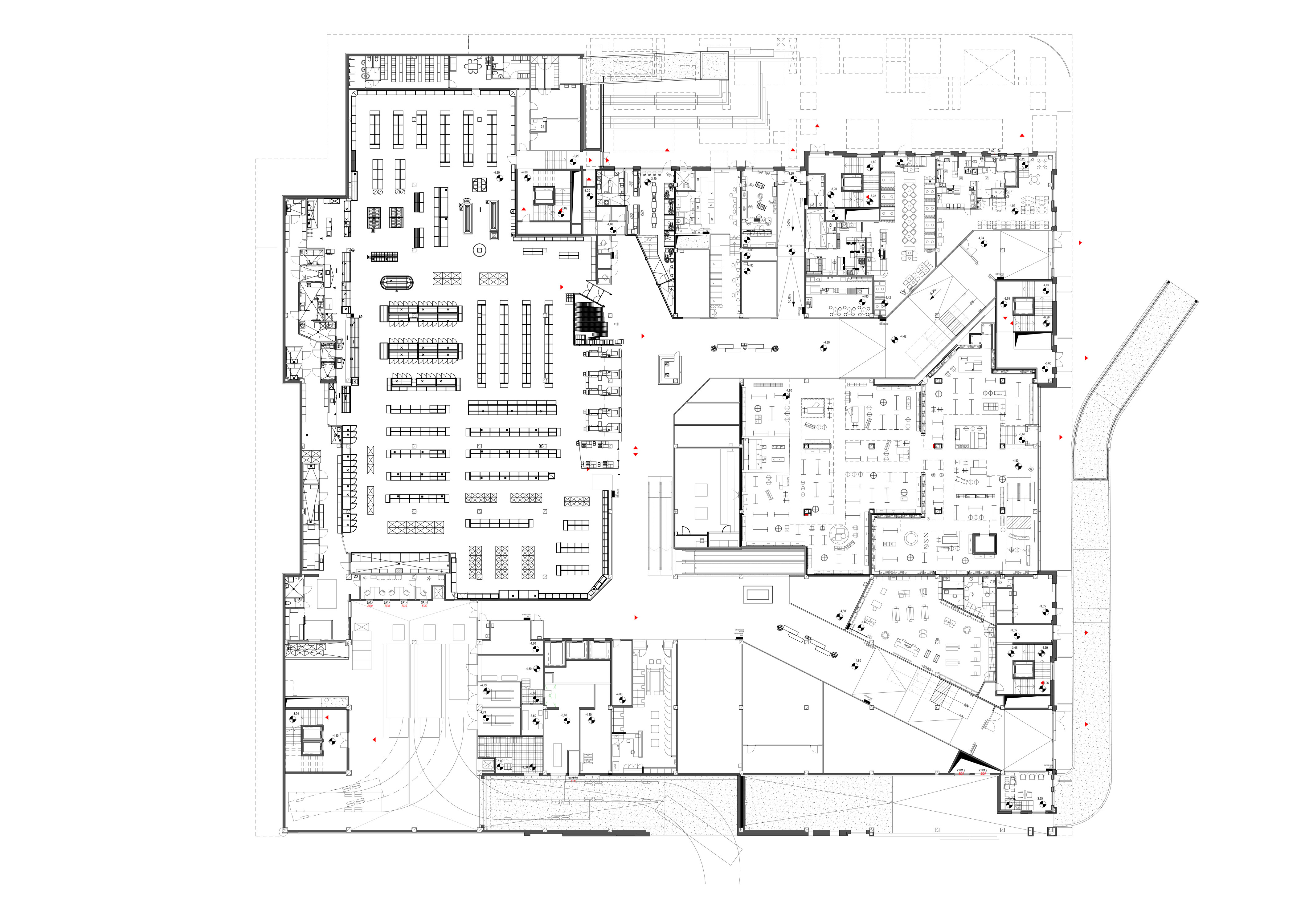 Kvartal 购物中心的室内设计亮点与趋势分析-51