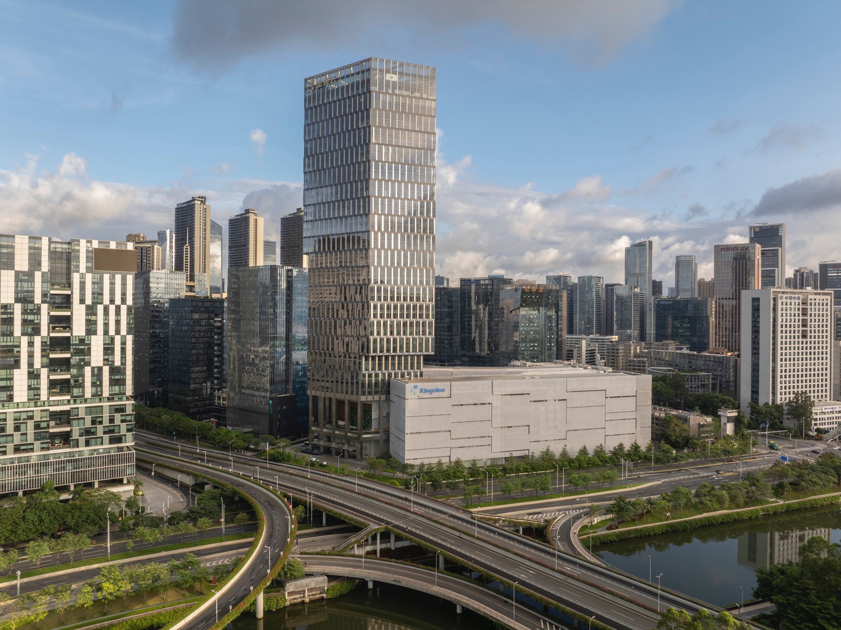 金蝶云大厦丨中国深圳丨HENN海茵建筑,深圳华阳国际设计集团等-4