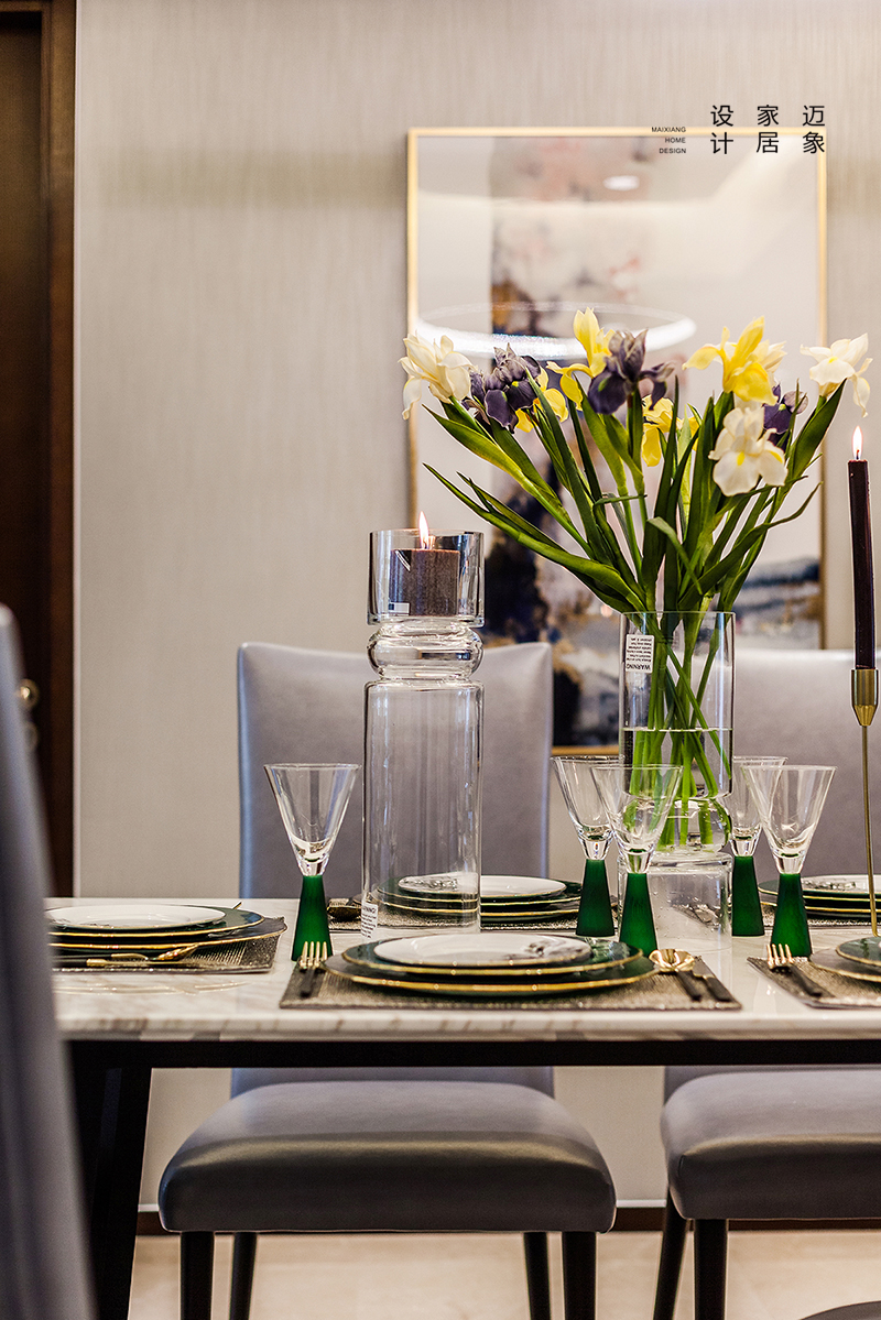 美象软装：万科西庐 | 四叠院-13