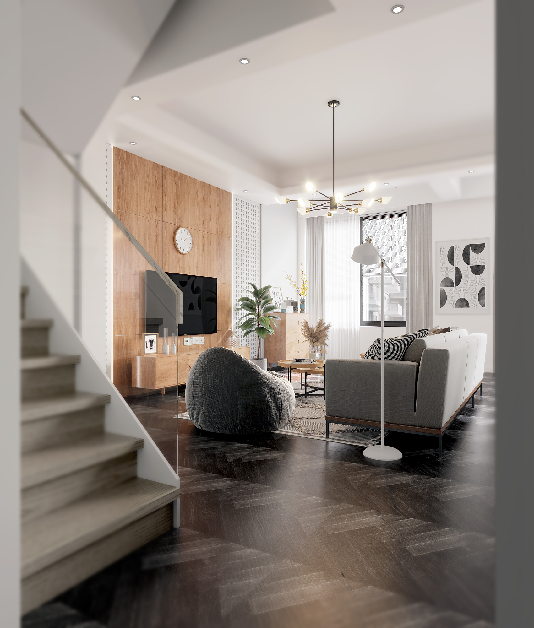 北欧原木风小家-7