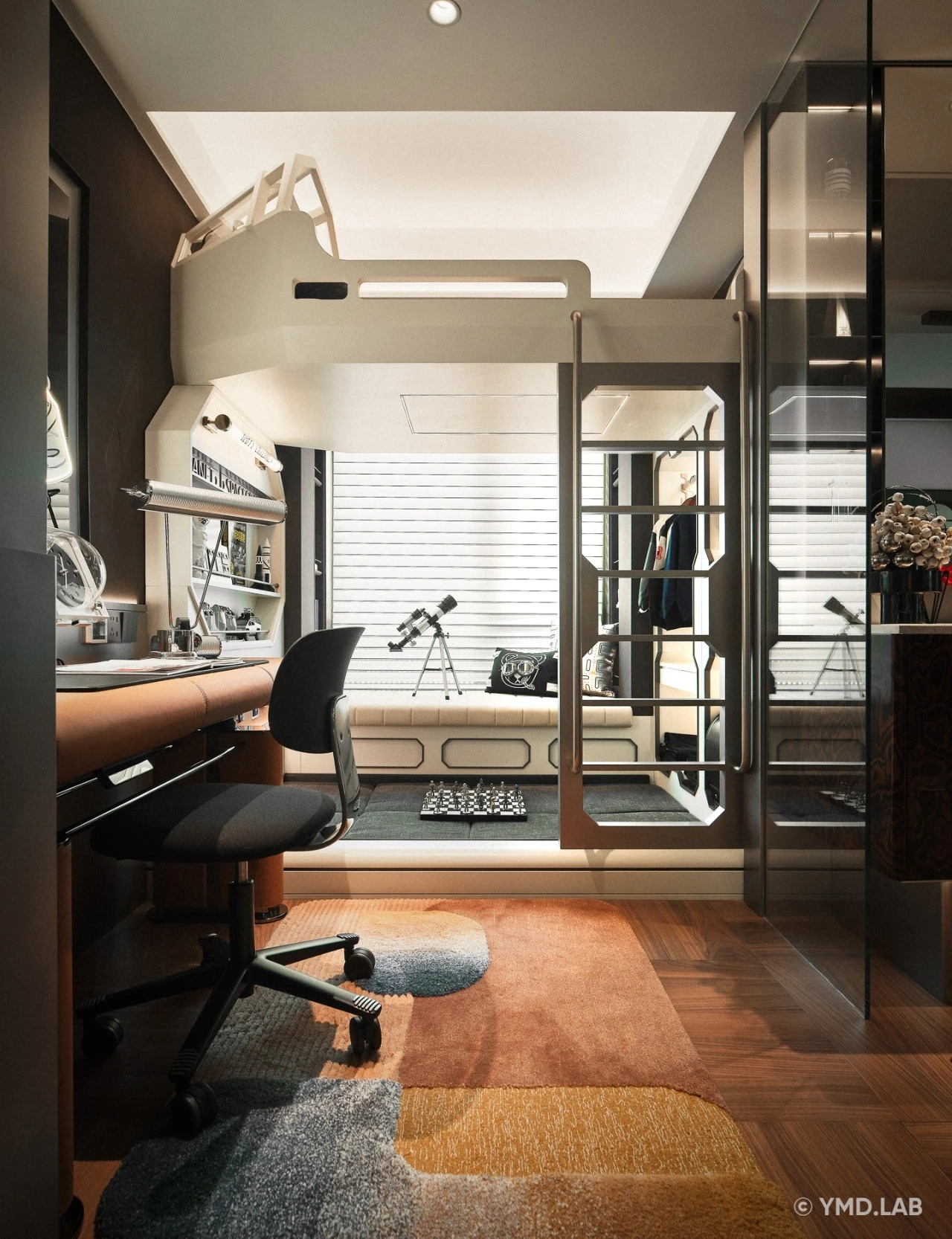 深圳山樾湾70B&70C户型样板间丨中国深圳丨岳蒙设计-127