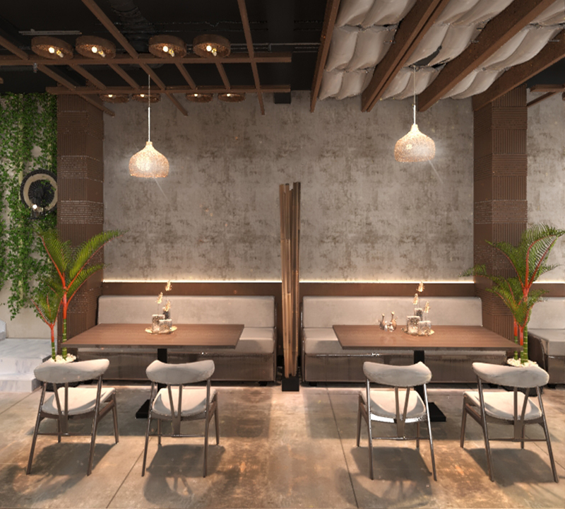 Mushiki 亚洲餐厅室内设计丨Homex-12