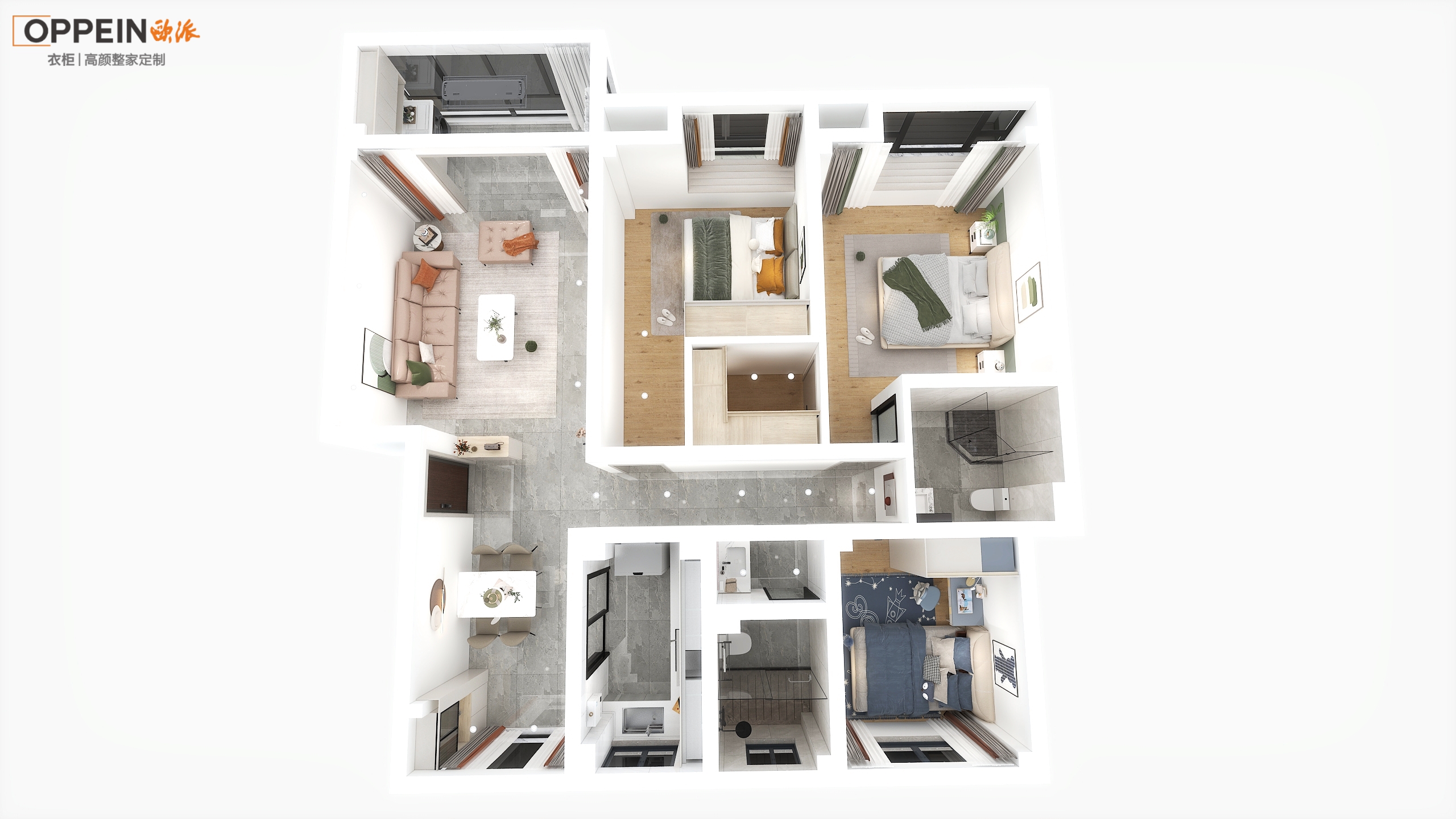 钱总汤池二里半19#04户型雅居-0