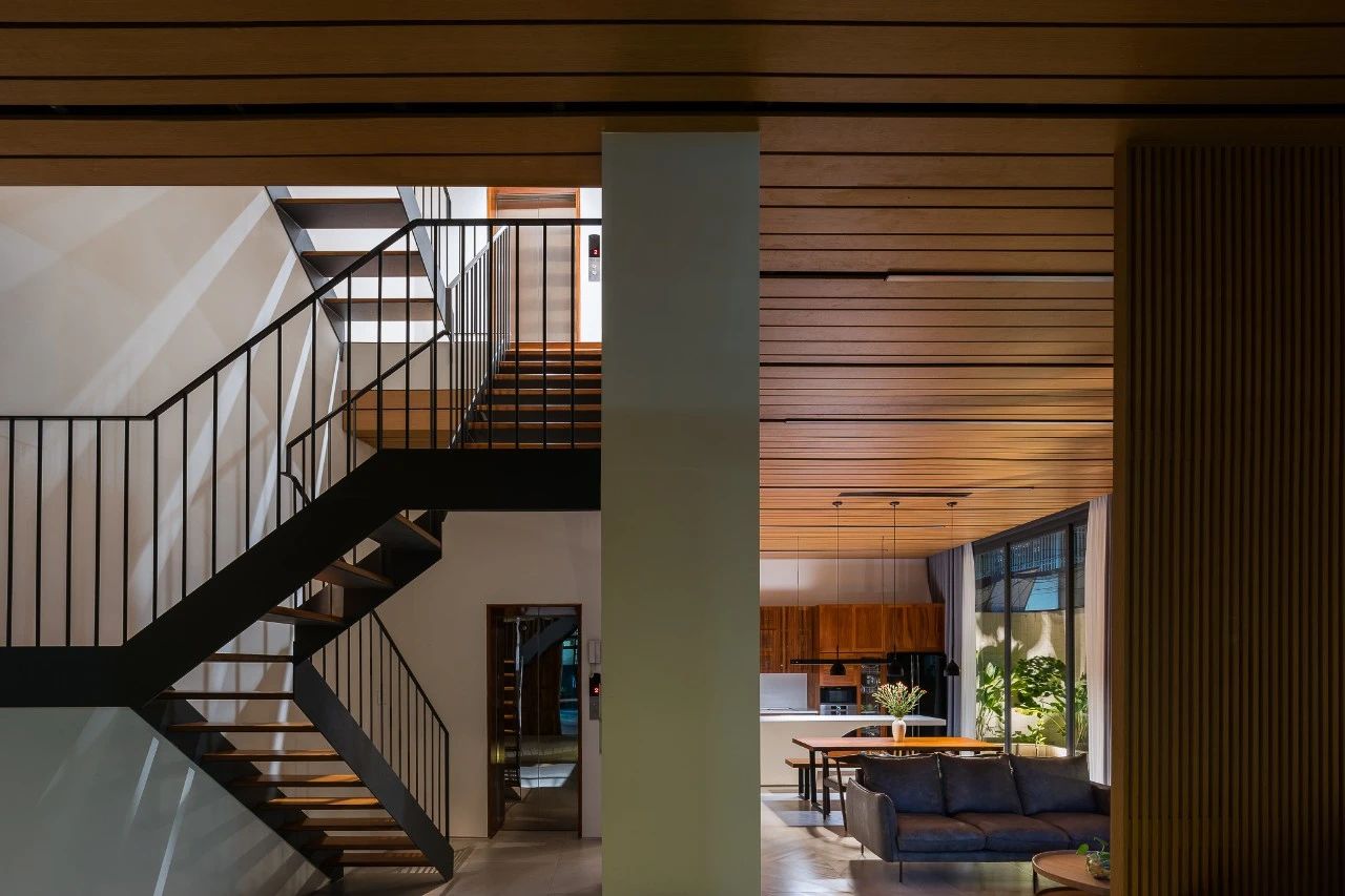 在屋顶盖一座公园,越南450㎡错层别墅！-37