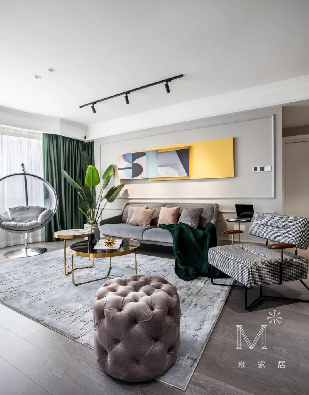 常州檀香湾 120㎡现代美式家居，浪漫与实用的完美结合-10