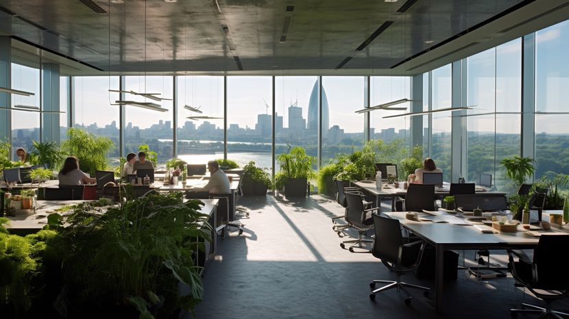 辦公室空间（AI创作）-4