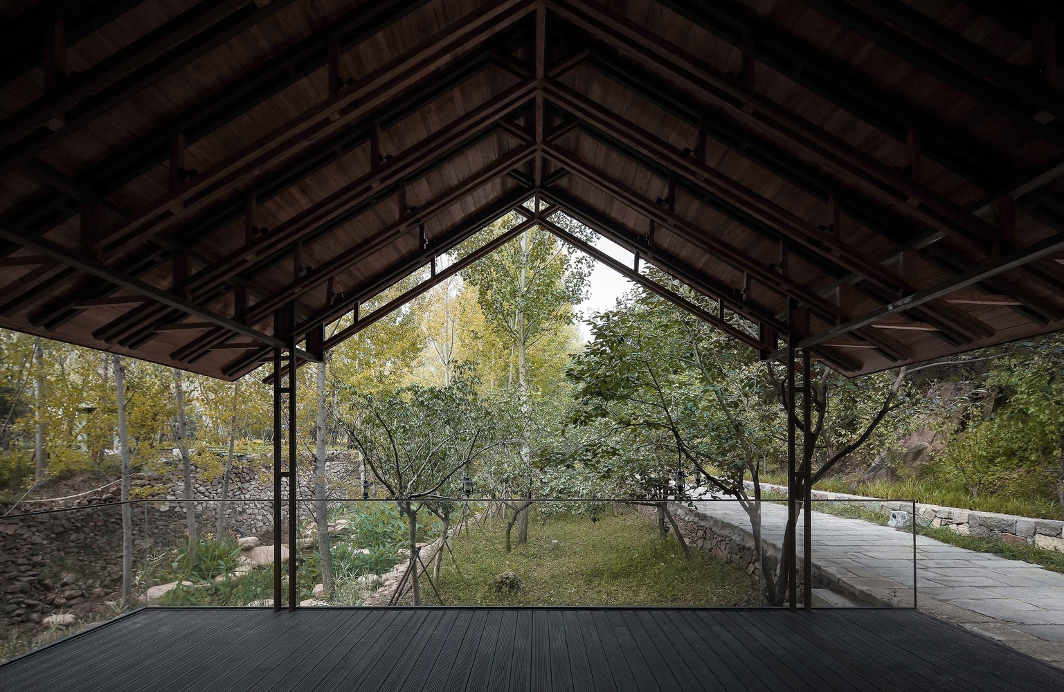 山东泰山东溪门村复兴项目 · 百年乡村的针灸式建筑更新-45