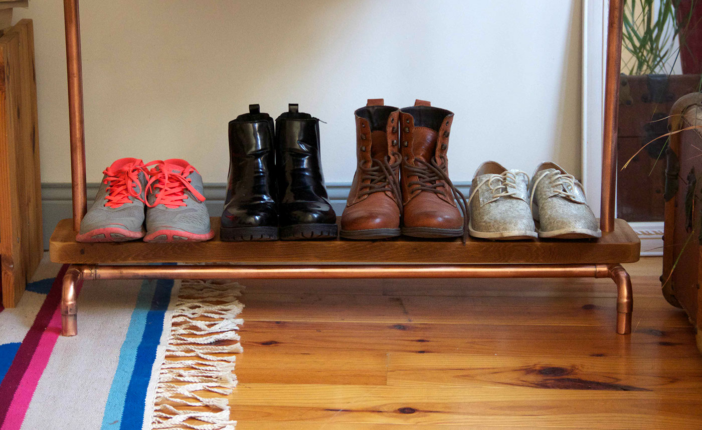 Copper Clothes Rail-4