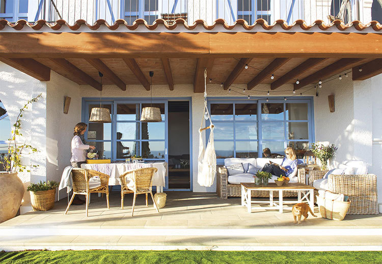 巴塞罗那海风格家居,蓝调地中海风情-2