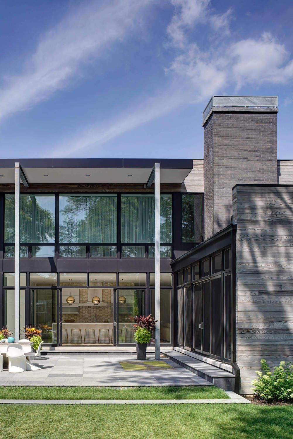 美国蒙多建筑商现代双层独栋别墅设计-7