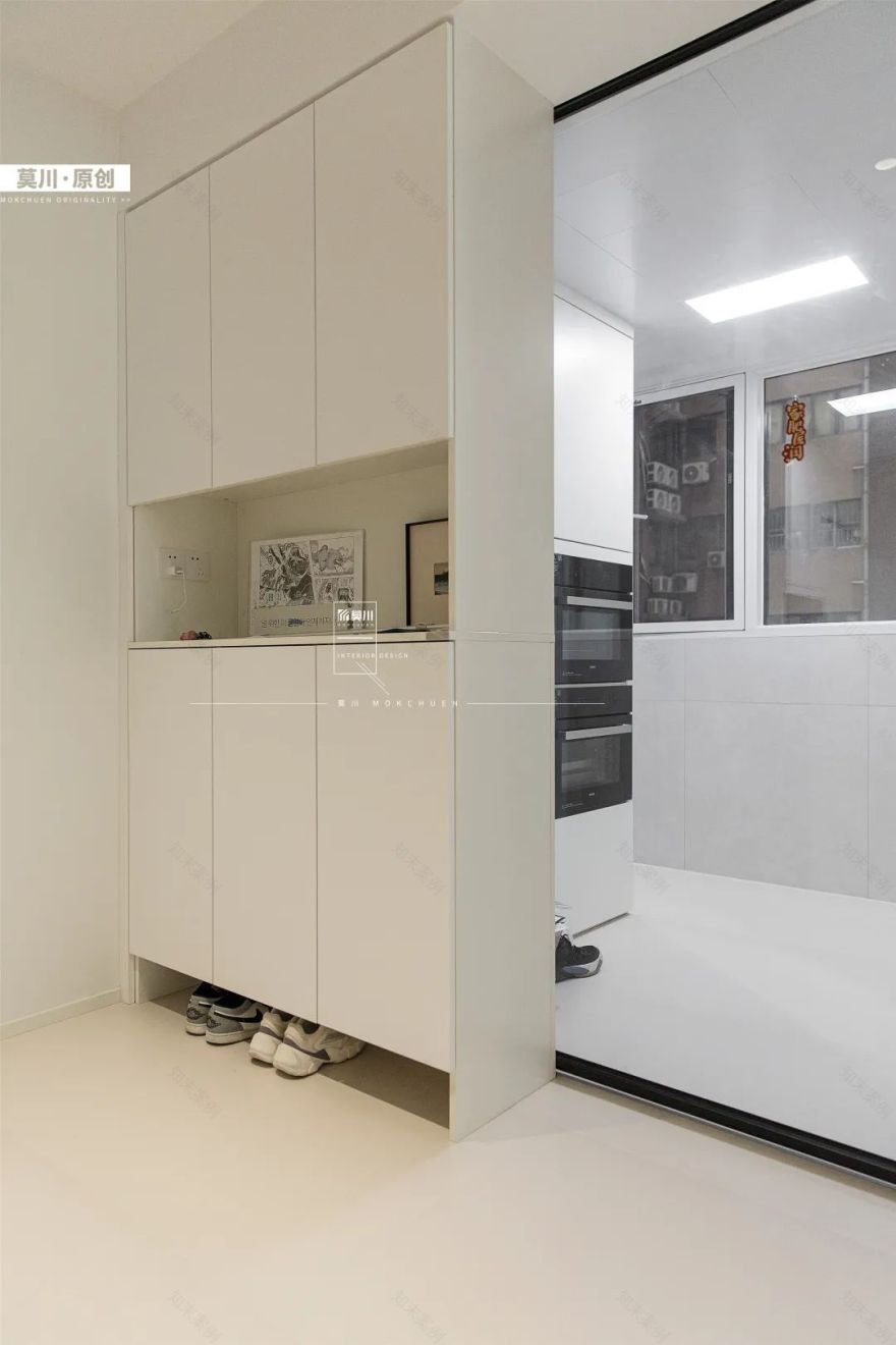 【莫川实景作品 | 厚德品园】断舍离+时代到来,极简奶油风格,化繁为简,更显设计功力-68