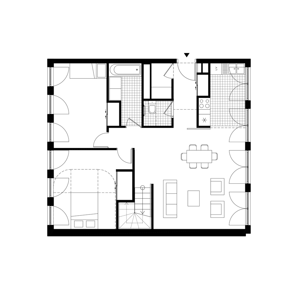 Rue Mousset Robert住宅及幼儿设施项目丨法国巴黎丨JKLN Architecte-6