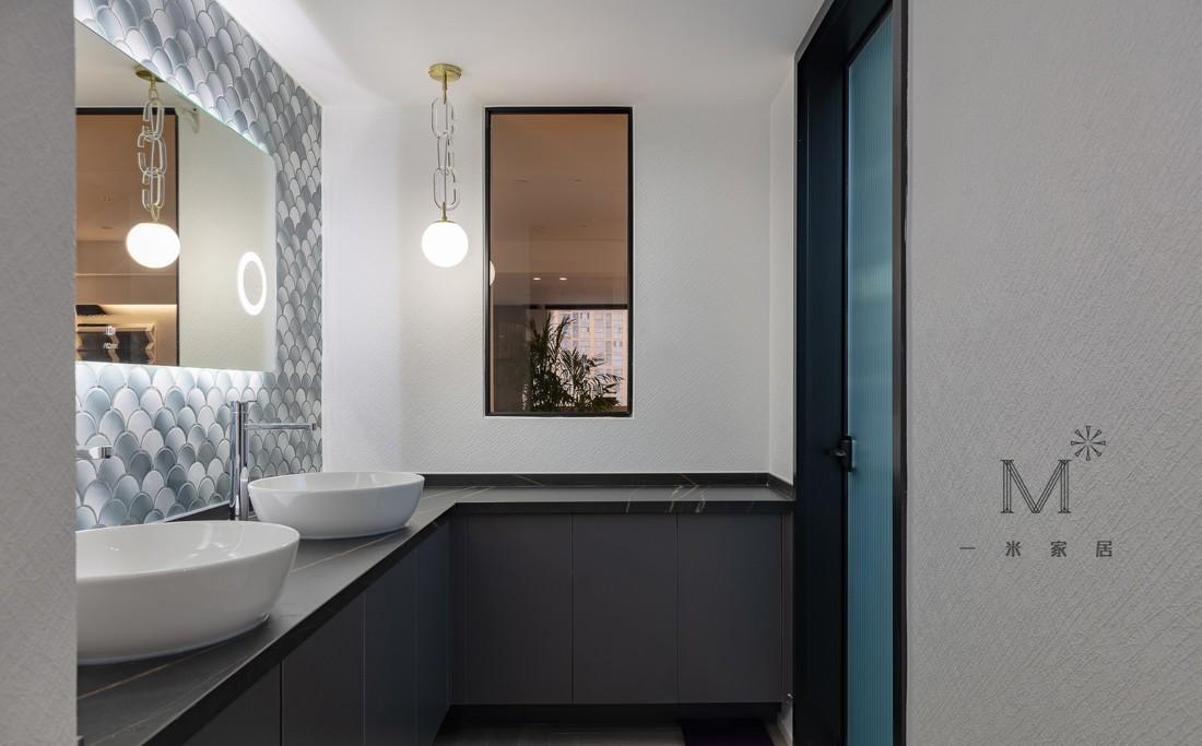 平层丨【一米家居】黑白灰居住智慧-13