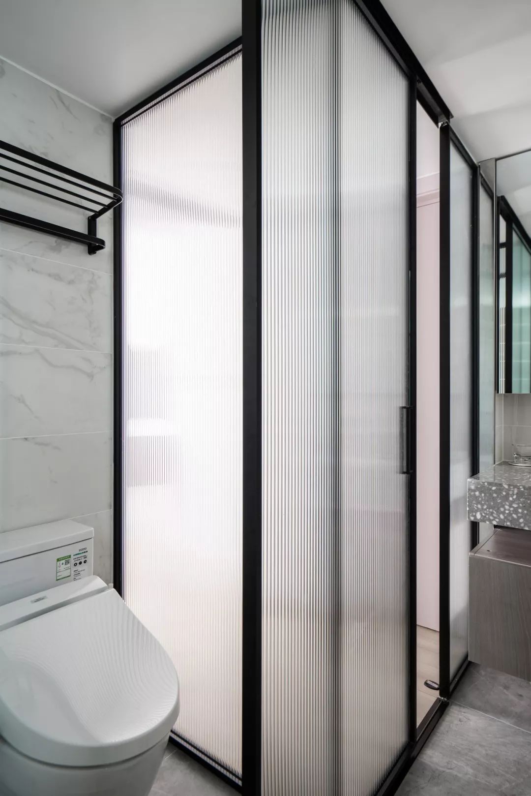 上海 140㎡弧形元素糖果配色家,乐活设计之典范-123