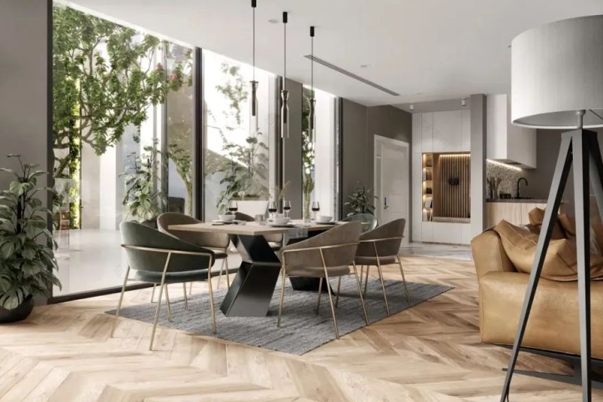 高级灰++ 原木,现代轻奢的质感之美 | Fathy Ibrahim-9