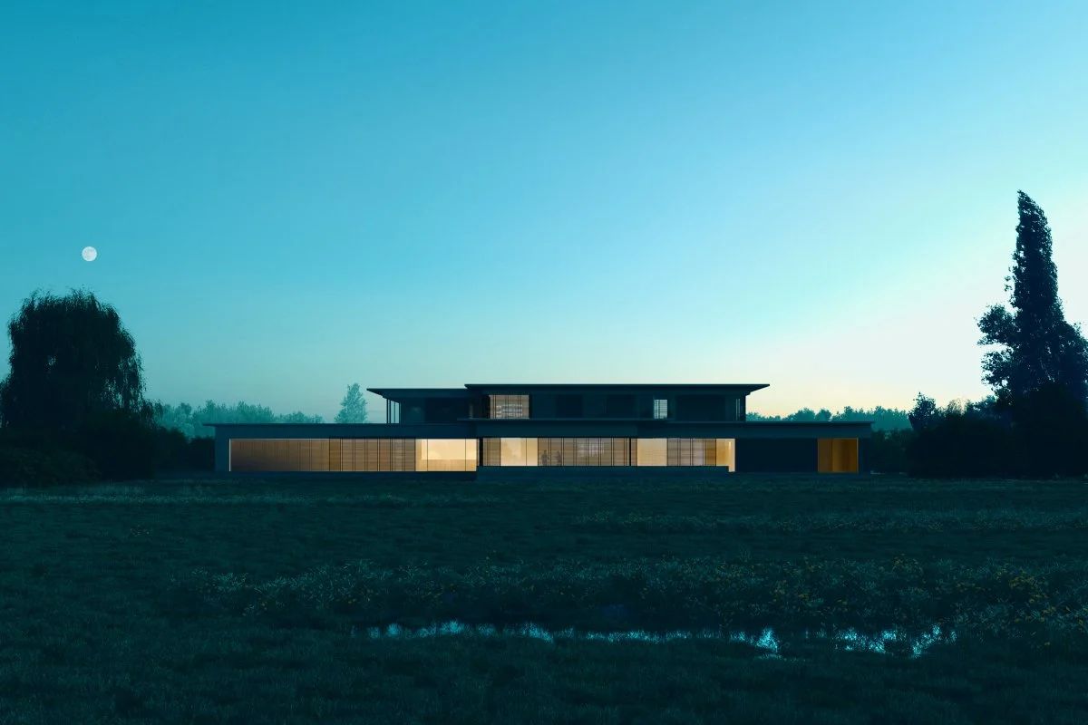 比利时根特庭院别墅设计丨Element Architecten-87