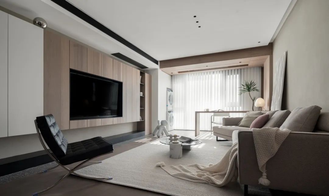 合肥堰湖山庄三室两厅现代宜居空间设计丨中国合肥丨壹境筑造-37