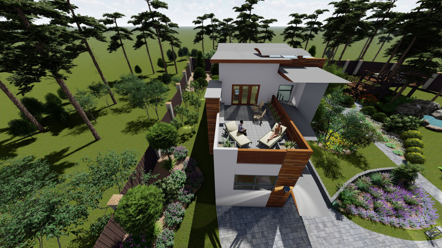 郊区房屋美化与绿化项目-31