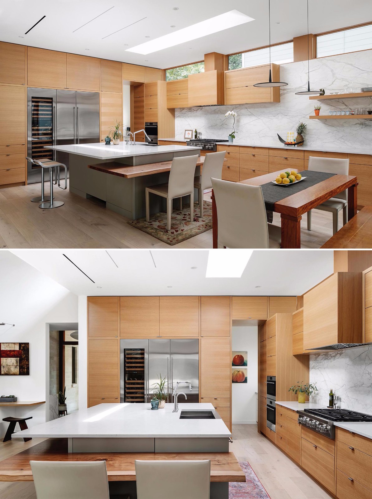 德州奥斯汀现代别墅 | 木石交融的温馨空间-11