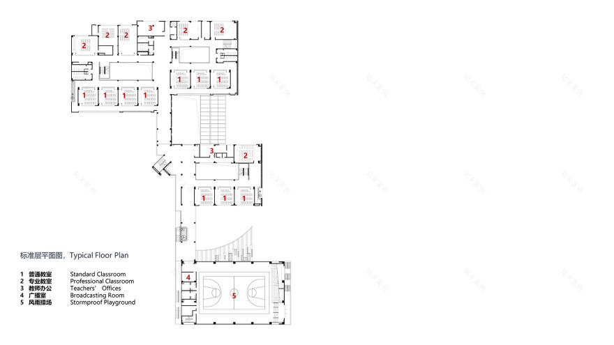 杭州师范大学附属竞潮小学及幼儿园丨中国杭州丨UA尤安设计-139