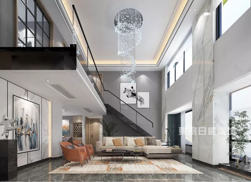 案例 | 380㎡现代风格,心若自由,如沐长风~-24