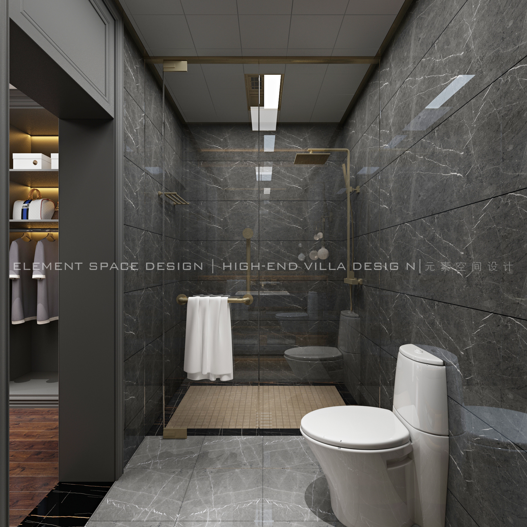 2021 美式风格全案设计-- 元素视觉 | 打造幸福美满家居空间-19