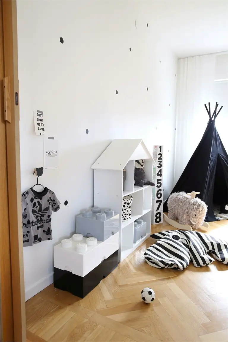 色彩明亮的儿童友好公寓设计-11