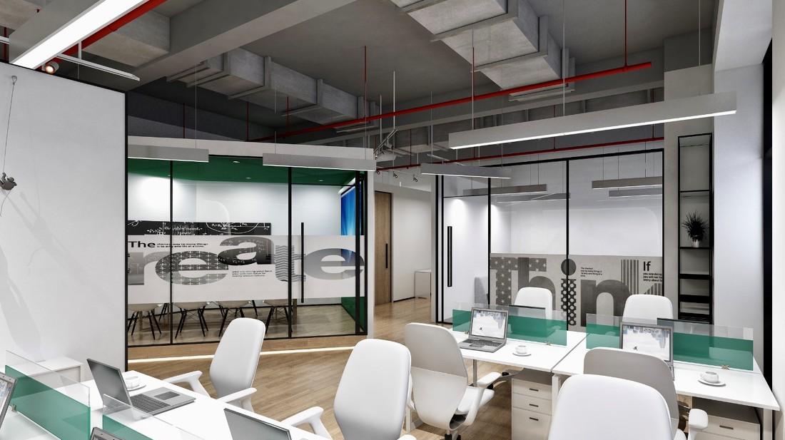 办公室设计 · 现代Loft风格-4