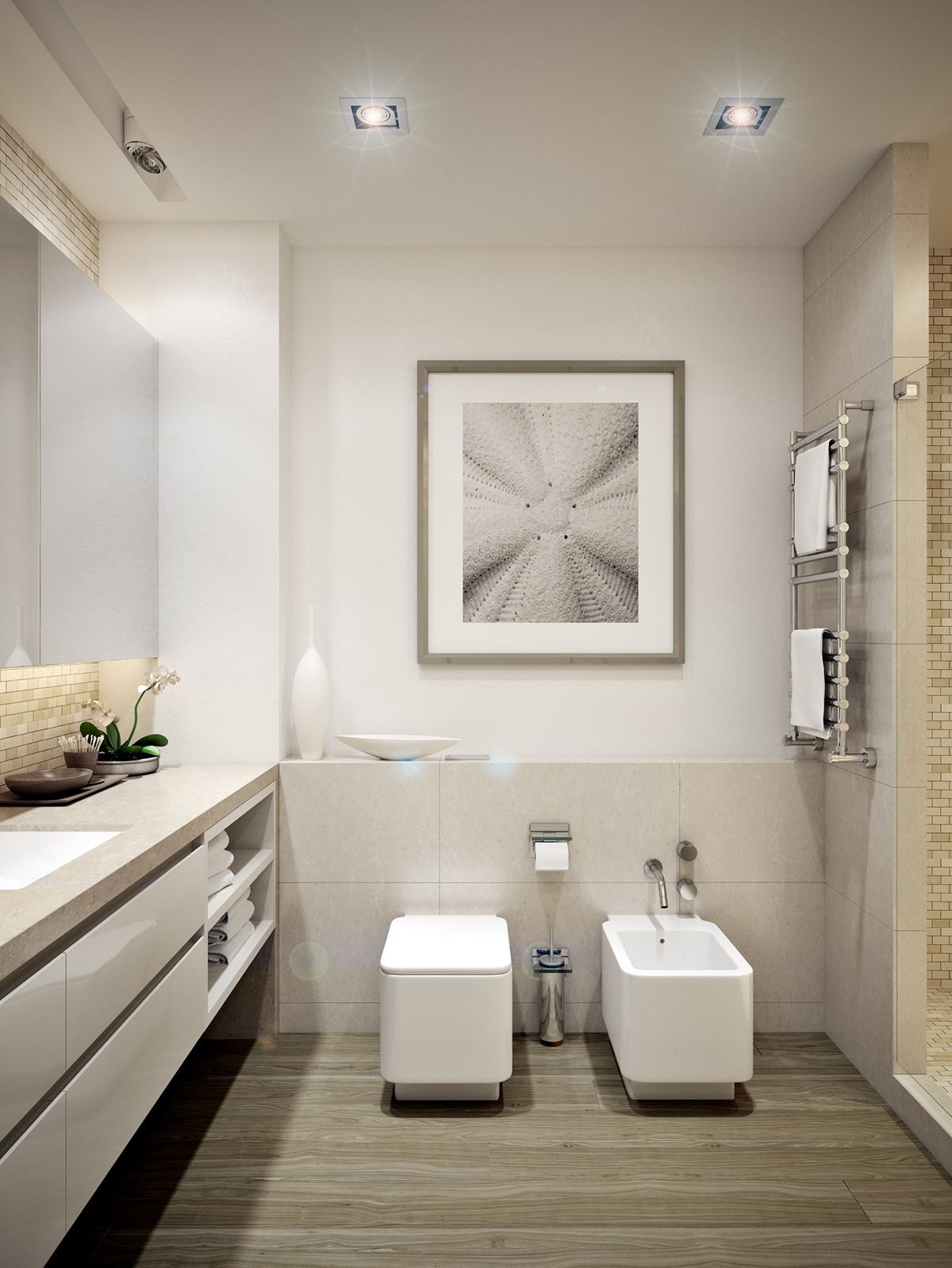 情侣小户型公寓白色系设计-30