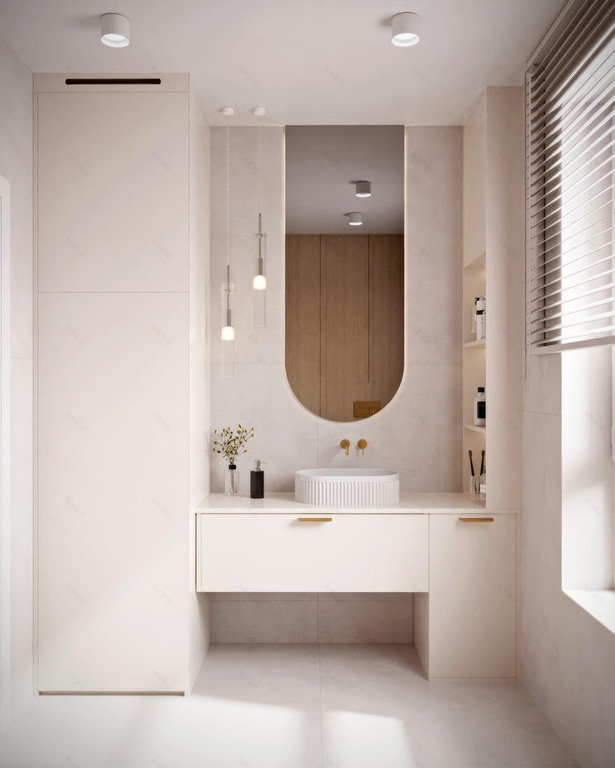 3D Visualization – Private House, 78 m² (Second Floor)-2