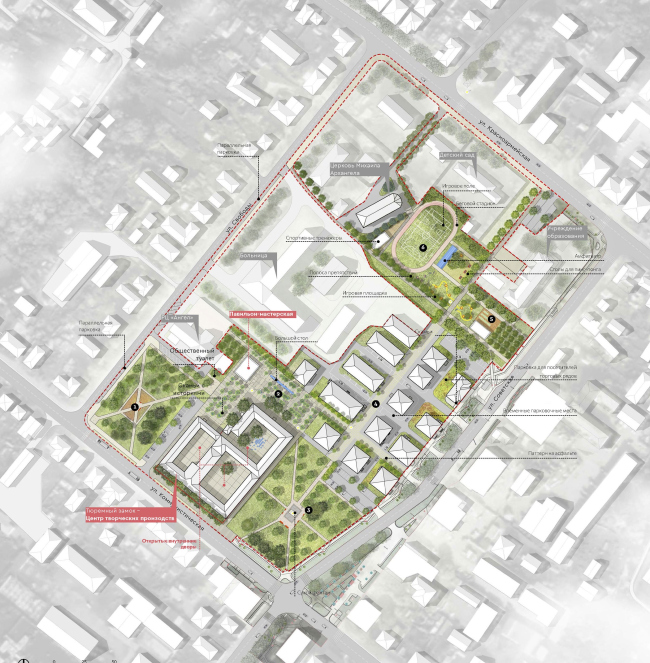 Тюремный квартал（监狱街区）丨俄罗斯丨巴什基尔城市与乡村发展研究所,Orchestra Design-32