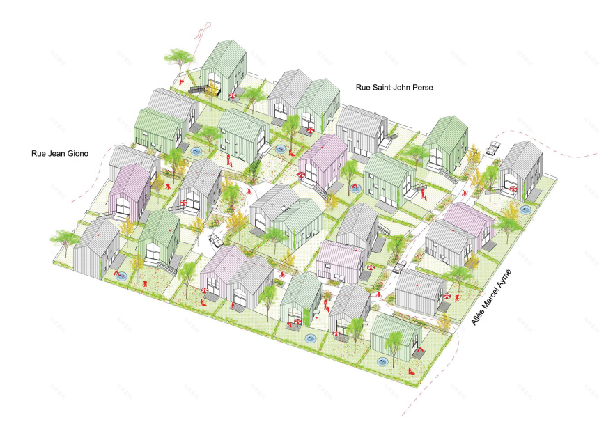 AN ARCHIPELAGO · 40 栋木屋丨法国第戎丨Studio Mustard Architecture-24