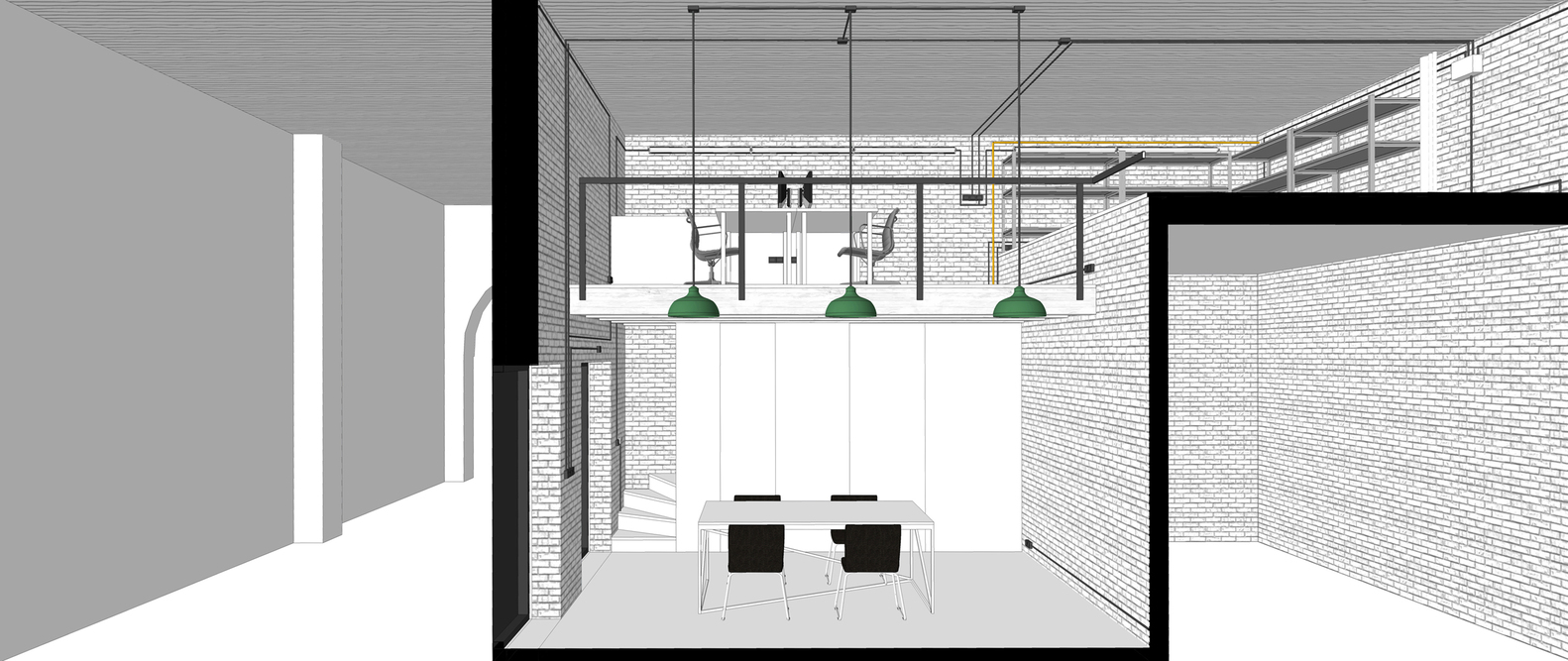 波兰格利维斯中心后工业区旧房翻新成现代办公室-43