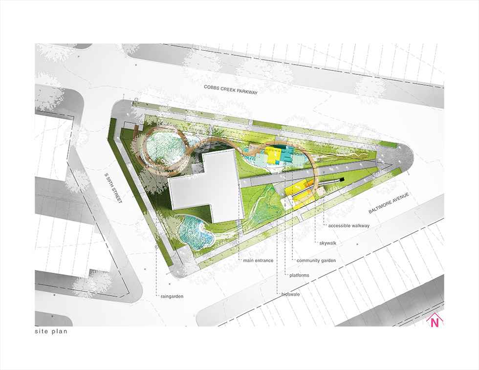 Community Design Collaborative Play Space Design Competition | Learning Landscapes: Blanche A. Nixon/Cobbs Creek Branch Library-11