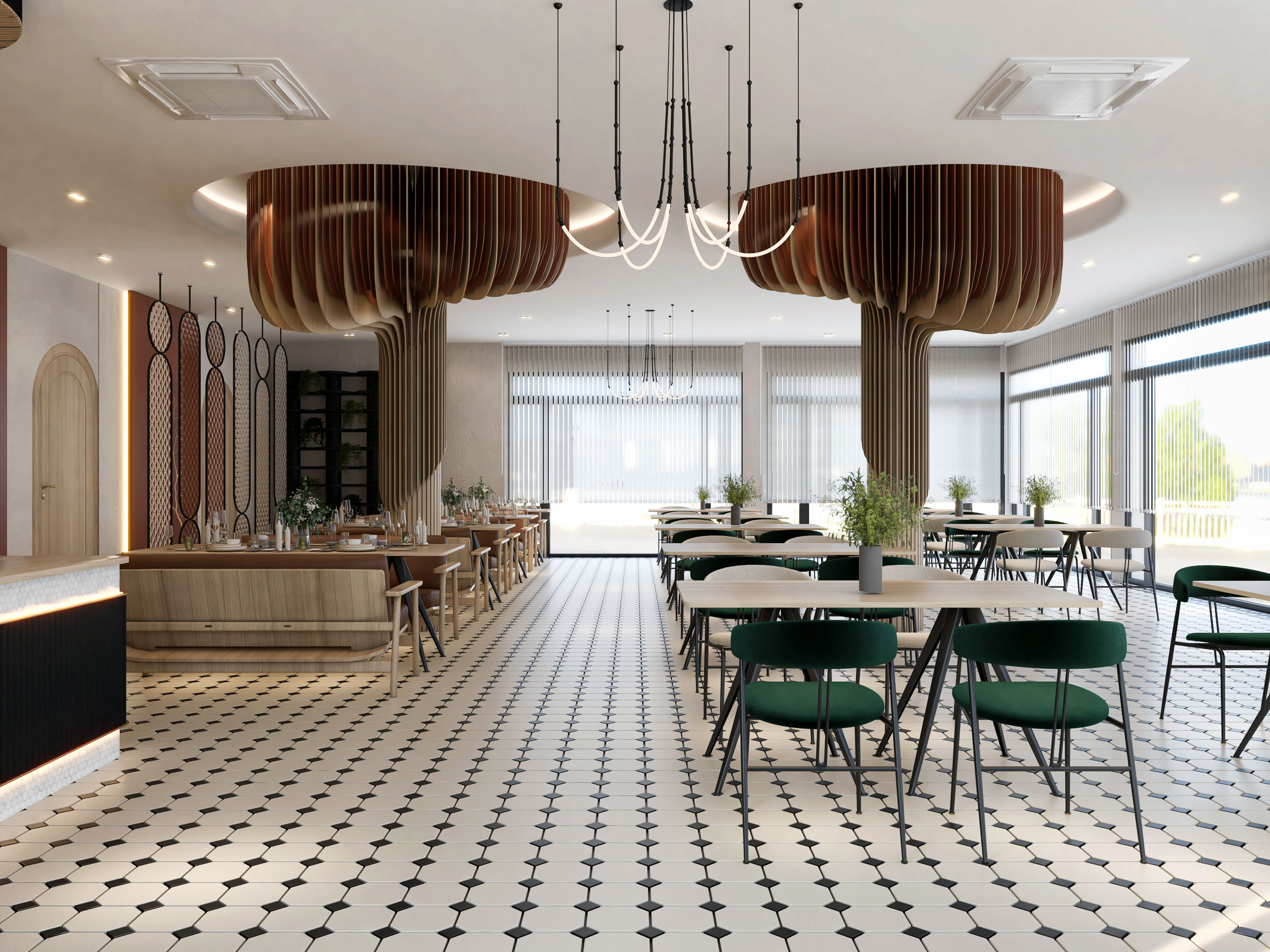 Modern Restaurant and Cafe-0