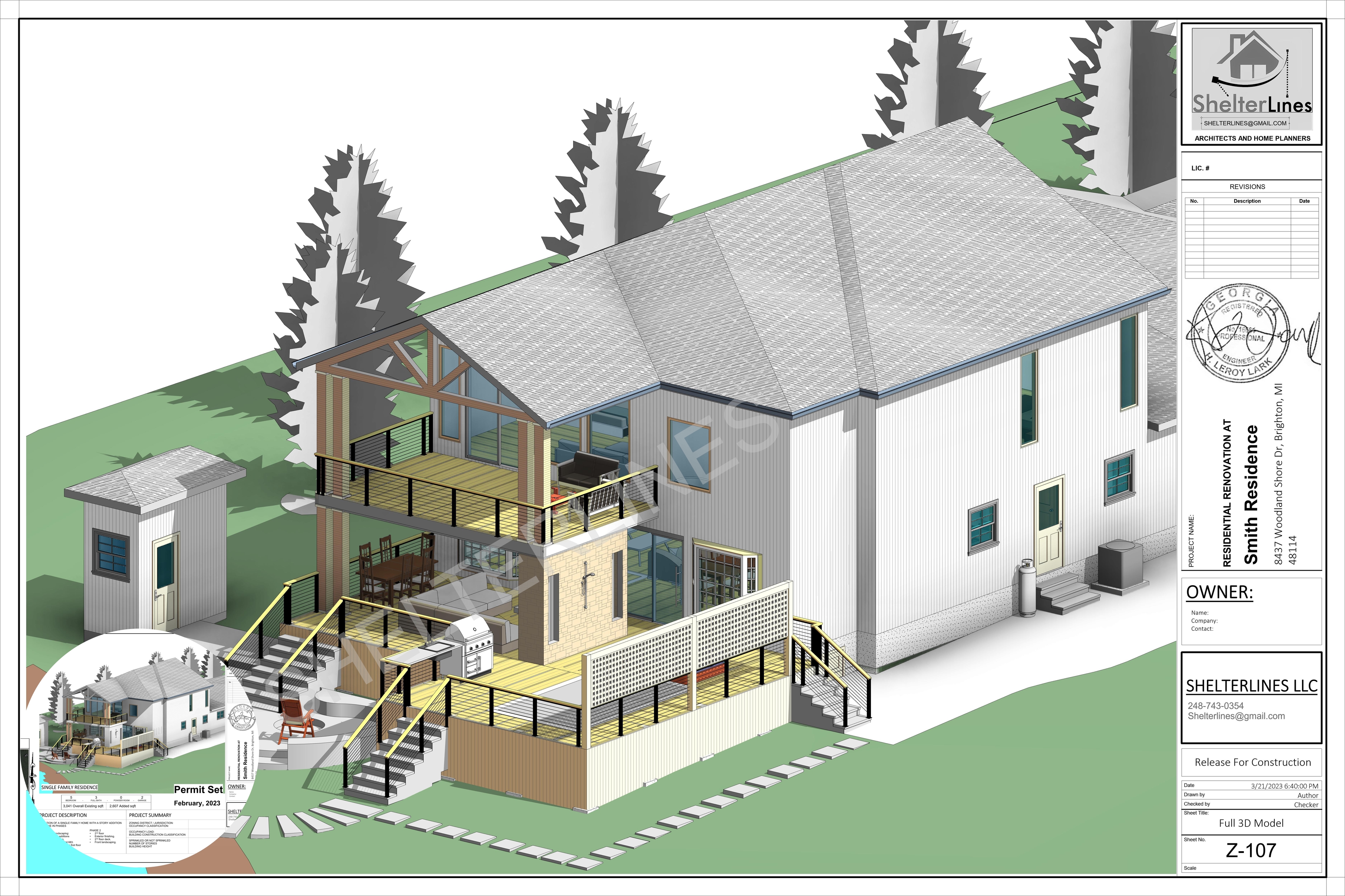 3D MODELING AND RENDER FOR SECOND STORY ADDITION-7