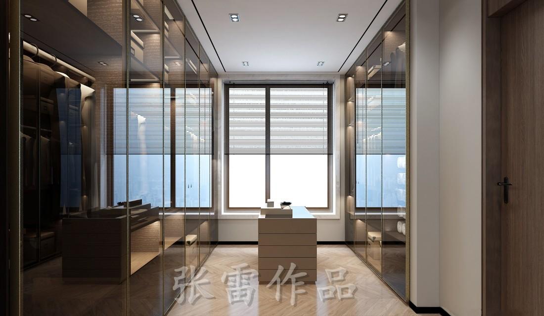 
万科班芙花园430平轻奢极简风格 -4