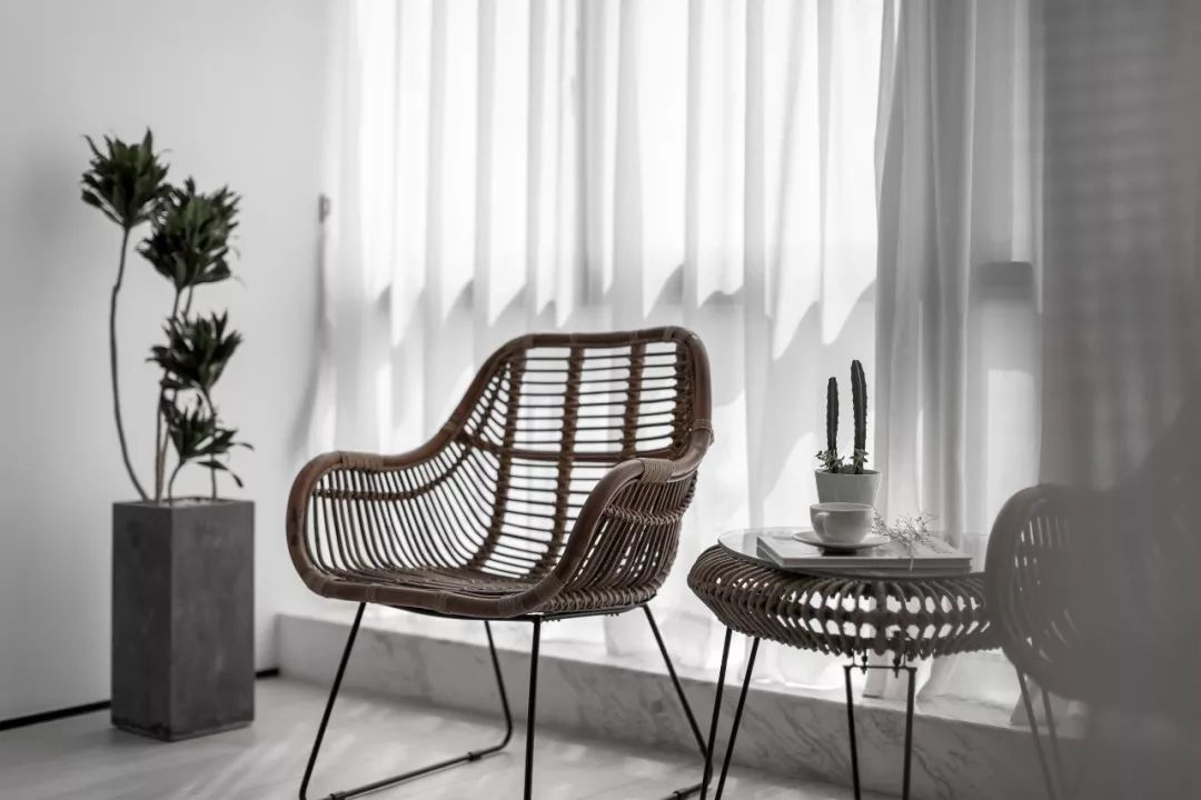 缪茹空间设计打造 150㎡黑白默片家居空间，演绎纯粹与高级-43