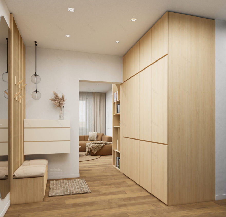 Flat visualization for a young couple | Nebojsa architekta-10